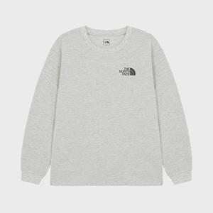 [노스페이스] (NFM_NT7TR50U_MEG_) 키즈 에센셜 긴팔 라운드 티 NT7TR50U_MEG