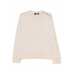 [PS BY PAUL SMITH] 라프리마 여성 크루 넥 울 앤 코튼 스웨터 6026880500001 베이지 /8