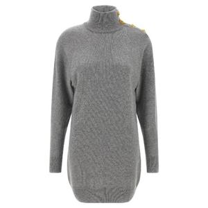 BALMAIN Cashmere wool dress FF0R9382KI879UB
