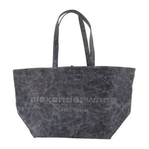 알렉산더왕 펀치 로고 엠보싱 쇼퍼 백 20425T75L 038 DISTRESSE
