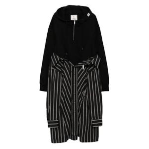 25 FW 메종미하라야스히로 콤바인 후드 드레스 K15DR402BLK TP442111247