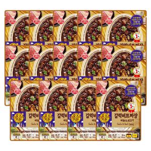 오즈키친 갈릭비프짜장 180g x 14개