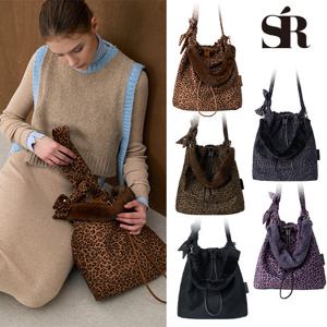 세라 25FW 레오파드 백+퍼 핸들 백참