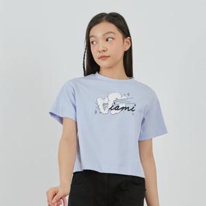 [아이엠아이]KK45378 주니어 클라우드 로고티셔츠