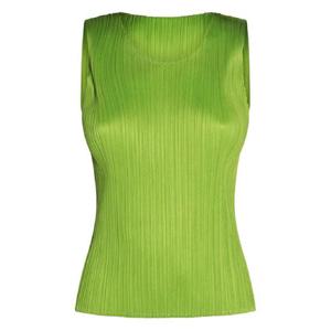 25 FW 이세이미야케 플리츠 민소매 탑 PP58JK12158 TP443094552