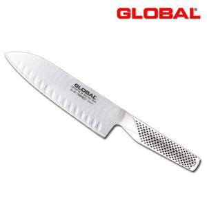 글로벌 산토쿠 나이프180mm (스캘럽) GLOBAL G-80