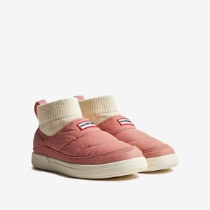 헌터 [WOMEN] 인앤아웃 푸퍼 니트 커프 부츠 - 리치로즈 WFS2265RENNHS