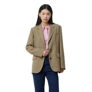 [시슬리]싱글 버튼 린넨 자켓(SAJK06511)