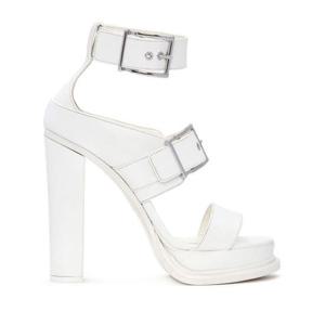 알렉산더 맥퀸 734985WHSWD9359 NEW IVORY SILVER