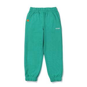 코닥 레인보우 레귤러핏 조거 팬츠 키즈 BB K4326LFPA1 GRN IVR BLK
