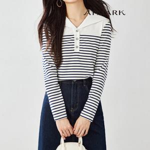 ATMARK 세일러단가라티셔츠_AE56TS031G