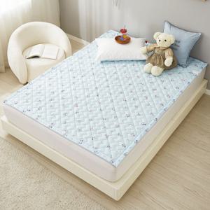 (신제품출시) 캐치티니핑 시즌6  2in1 카본탄소매트 전기요 토퍼핏 사뿐핑 블루 퀸 150X200cm