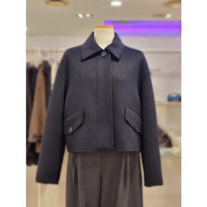 [ZOOC] 플랩 포켓 핸드메이드 크롭 코트 (Z254MSG151)