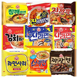 오뚜기 진라면 20개 외 봉지라면 모음전