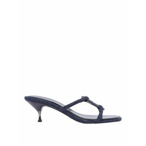 [TORY BURCH] 라프리마 여성 샌들 Pave geo bombe 밀러 힐 152178430 Blue /8