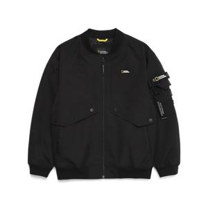 [내셔널지오그래픽 키즈] K223UJP920 키즈 어드벤처 항공 점퍼 BLACK
