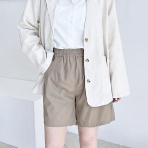 [리빌모아]여자 프렌치 린넨 밴딩 쇼츠 반바지 DJW-PTH-SKSS6258
