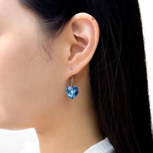 오팔하우스 14k 스왈 하트 후크 귀걸이 OPPE0408