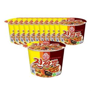 오뚜기 진짬뽕 큰컵 115g 12개