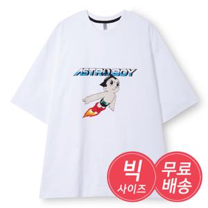 [리빌모아]국내 남자 아톰 피그 반팔 티셔츠 반팔티 AC4-TSH-Q02