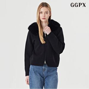 [GGPX]퍼 후드 투웨이 가디건 (GODCK021D)