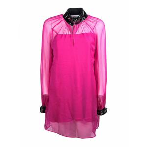 [MOSCHINO] 라프리마 여성 숏 테크 패브릭 원피스 040455381244 Fuchsia /8