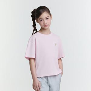 K252GTS920 여아 그래픽 반팔 LPINK