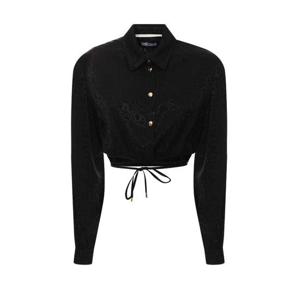 저스트까발리 블라우스 76PAL223 N0290899 Black