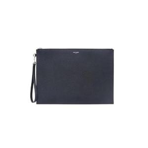 생로랑 그랑 드 뿌드르 엠보스 레더 지퍼 태블릿 홀더 블랙 683872-BTY0N-1000