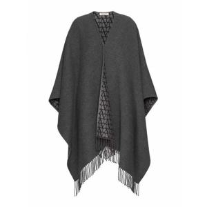 [VALENTINO] 라프리마 여성 Capes Ponchos 토일 Iconograhe 울 앤 실크 블렌드 판초 5W2EG019KKPKUH Grey /8