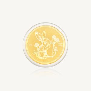 수앤진골드 토끼 코인 골드바 24K 순금 0.1g