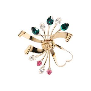 발렌티노 가라바니 브로치 6W2J0X51YCW L05 GOLD