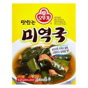 [오뚜기] 오뚜기 맛있는 미역국 18g 12개_