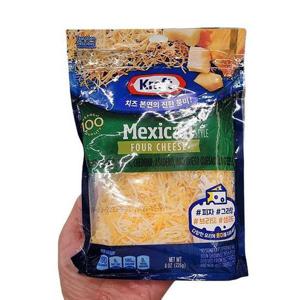 크래프트 멕시칸 포치즈 슈레드 치즈 226g x 1개 a28572