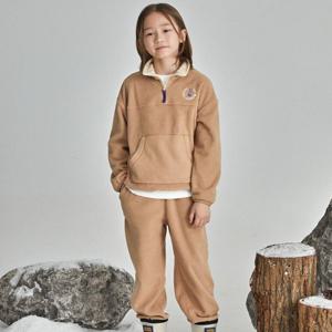 [피터젠슨]피터젠슨 플리스 하프집업 셋업 PTW11ST01M_BG