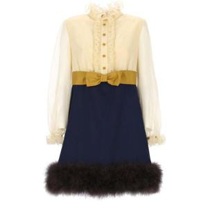 발렌티노 가라바니 원피스 6B0VADJ598TDSV PROVENCE BLUE