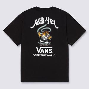 [VANS] 공용 서울 타이거 반소매 티셔츠 VN000W22BLK1