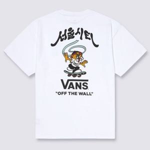 [VANS] 공용 서울 타이거 반소매 티셔츠 VN000W22WHT1