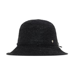 25SS 헬렌카민스키 차콜 빌라 6 라피아 클로슈햇 HAT50136 CHA