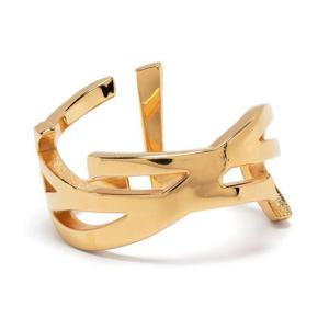 25SS 생로랑 로고 트위스트 링 골드 670468 Y1500 8030