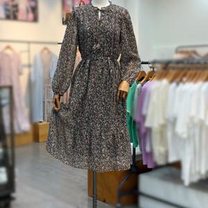 [써스데이아일랜드]A라인 중기장 원피스 t246mop144_DG