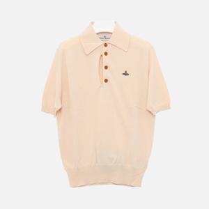 비비안웨스트우드 ORB 립트 코튼 PK니트 3803001L Y000U A408