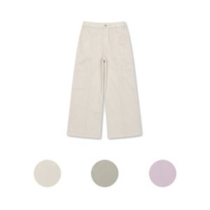 [탑텐키즈]MKF3PP2011 여아) 코튼 카고 와이드 팬츠