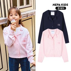 [네파키즈] KL64004 여아 니트 가디건 본사직영