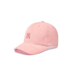 MLB 키즈 코듀로이 컬시브 레터링 볼캡 (7ACPB0156-50PKL)