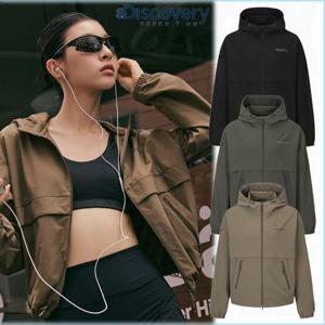 디스커버리 25FW 가을 신상품 DWTR44054 여성 에센셜 우븐 트레이닝 풀집업자켓 HKTR