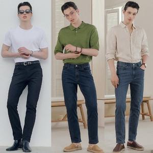 [뱅뱅][뱅뱅]남성 릴렉스 시그니처 데님 3종_638060