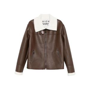 25 FW 존리치몬드 시어링 칼라 집업 재킷 UMA25301GBHB TP441583499