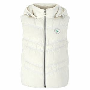 볼빅 여성 후드 셔링 다운 베스트 VLDWP902_OW_KDS