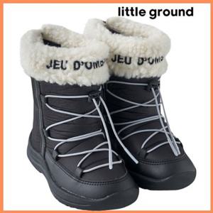 [리틀그라운드8] 데님인더박스(75C11-825-01)레터링패딩스노우부츠 아동남아 신발 겨울 데일리 선물 코디